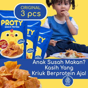 Anak Susah / Tidak Mau Makan? PROTY Chicken Chips Original (Bundle 3 pcs)