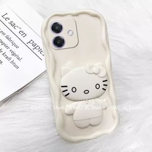 Cartoon Casing OPPO A5i Pro A5X A5 OPPOA5i Pro 5G 4G Hot Cute Trend Creative Fashion Anti-drop Phone Case with 360° Swivel Cat Mirror Stand 2025