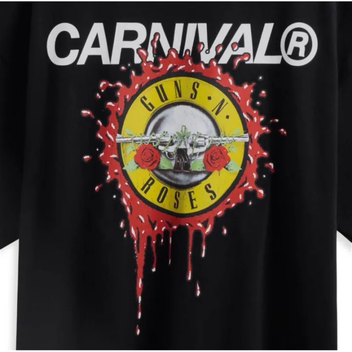 T-shirt%20CARNIVAL%20X%20GUNS%20N%20ROSES%20BULLET%20OVS%20T-SHIRT%20BLACK%20-%20Image%202