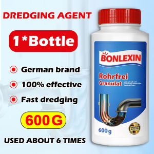 【Original Germany】Sink Toilet Clogged Remover 600G Sink Remover Strong Dredge For Floor drains sinks toilets bathtubs ect Sterilizes 99.99% Dissolve 300 stains Sink Drainage Clogged Remover Pipe Dredging Agent Toilet Bowl Clog Remover