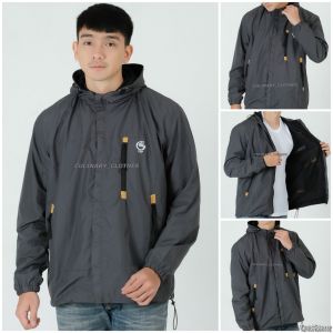 Jaket pria wanita jumbo IKC 002 distro cbr six Bandung keren pakaian pria jaket parasut gunung pria wanita WATERPROOF BRANDED FCF