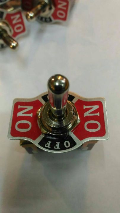 Auspicious Toggle Switch 3Pin On-Off-On Spring Return | Lazada Indonesia