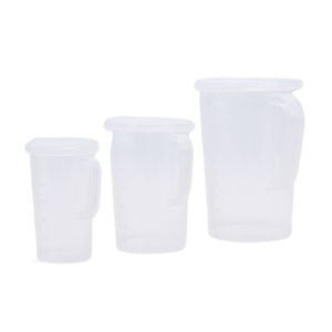 【จัดส่งภายใน 2-3 วัน】 พลาสติกวัดเหยือกถ้วยหนาจับซีลฝาครอบห้องครัวอุปกรณ์ทำอาหาร