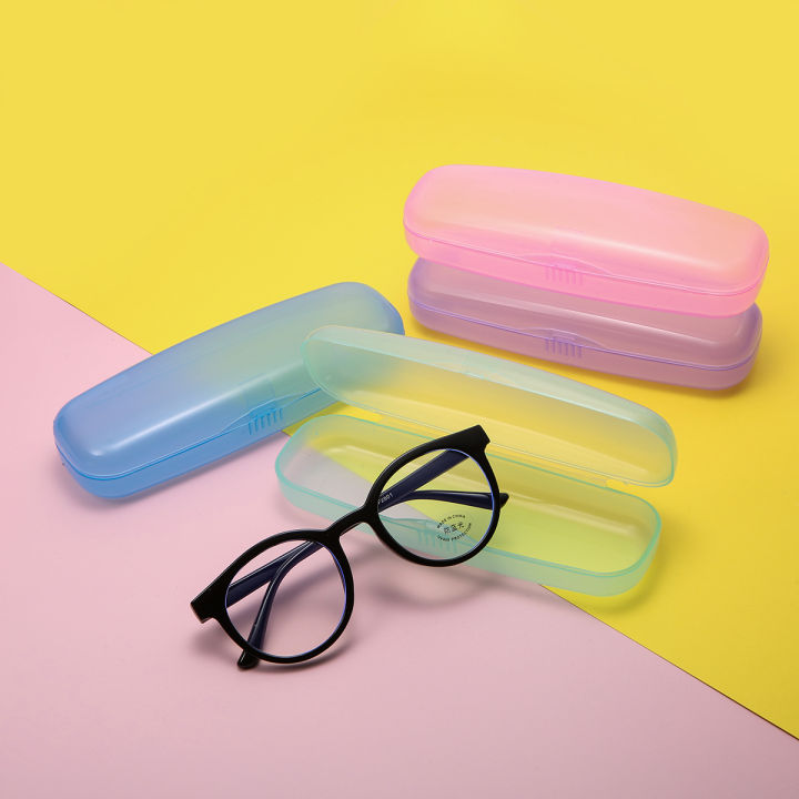 OQ BOGA Plastic Fashion Portable Unisex Hard Shell Eyewear Cases Men ...