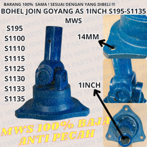 BOHEL 1INCH BAJA ANTI PATAH JOIN GOYANG CROSS JOIN JOIN SILANG BOHEL GOYANG MESIN DIESEL S195 S1100 S1110 S1115 S1125 S1130 S1133 S1135 ZS1125 ZS1130 ZS1133 ZS1135 UKURAN AS 1 INCH 1" 1IN 1INC | MWS | S195