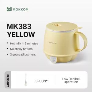 MOKKOM Electric Hot Milk Kettle Electric Multi-Function Pot Health Pot MK-383