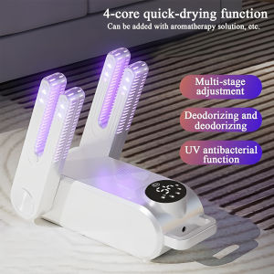 Intelligent Timed Shoe Dryer Portable Retractable Constant Temperature Dehumidification & Smelly Shoe Dryer Artifact