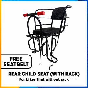 🇸🇬 Bicycle Rear Safe Comfortable Baby Child Seat