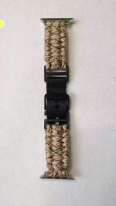 Suitable for Strap iWatch S10 S9 Ultra SE Hand-woven outdoor sports nylon bracelet