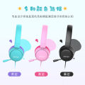 LZD Headset Headset Wired with Controller Children 85db Cute Cat Ear ...