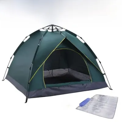 Portable Automatic Thickened Outdoor Beach Camping Tent Waterproof Outdoor Living Quarters Instant Open Foldable Picnic Tent ☀0414x