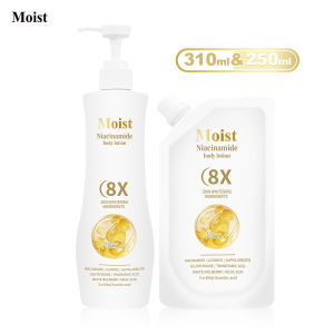 Moist New Niacinamide Body Lotion | 8X Brightening Ingredients Triple Nourish Smooth Rough Skin For Glowing Even Tone M754