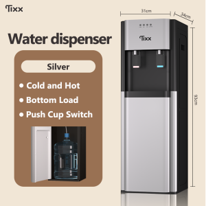 TIXX Water Dispenser Hot and Cold Household Bottom Loading Automatic Water Pump For Office School Home