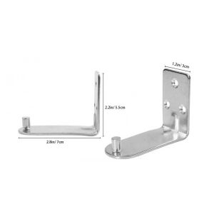 Adjustable 8 in 1 Barn Door Stainless Floor Guide Sliding Barn Door Bottom Stay Roller Floor Guide Durable