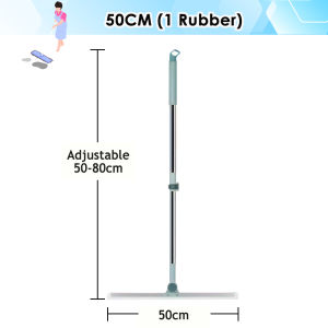 Innohut Telescopic Magic Broom Wiper Silicone Broom Penyapu Air Floor Scraper Hair Sweeper Window Wipe Pengikis 刮水器