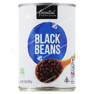 Đậu Đen Đóng Hộp Essential Everyday Black Beans Seasoned Hộp 425g (15 Oz.)