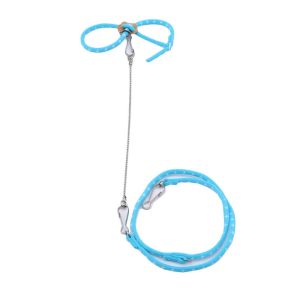 YAZHE Adjustable Small Gerbil Nylon Rope With Bell For Rat Squirrel Chinchilla Hamster Leash Pet Supplies Walking Lead Mouse Vest