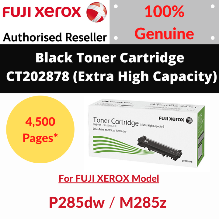 Genuine] Fuji Xerox CT202878 Extra High Capacity Toner Cartridge