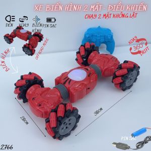 WOW Xe vượt mọi thể loại địa hình điều khiển từ xa 2.4Ghz Biến Hình Xoay Chạy Ngang Nhạc Đèn Nhiều Tính Năng độc Đáo