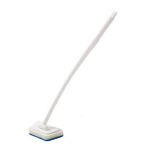 Mutil-Purpose Long Handle Scrub Brush Ceramic Tile Sponge Cleaning Brush Tub Tile Scrubber Non-Scratch Shower Brush