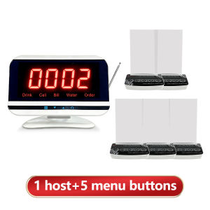 Daytech Pager Calling System Bell Call Customer Service Restaurant/hospital with loceng buzzer
