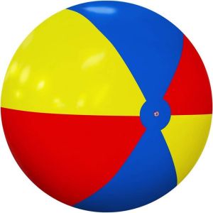 Giant Beach Ball Diameter Depan Inflasi 150cm Bola Pantai Jumbo Warna Bola Pantai Tiup