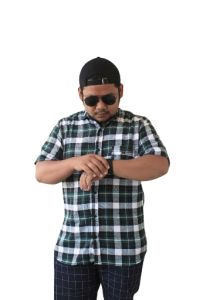 Kemeja Flanel Jumbo Lengan Pendek & Kemeja Flanel Pria XXL XXXL