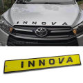 Toyota INNOVA Front hood Emblem badge sticker with GUIDE. 