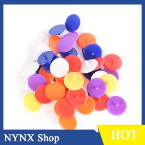 [NYNX] 50X Plastic Golf Ball mark Position Markers Diameter 24mm Golf Accessories