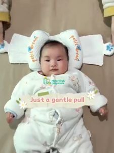 Quivlox Millet Filled Baby Pillow Breathable Infant Head Shaping Pillow to Prevent Flat Head Newborns