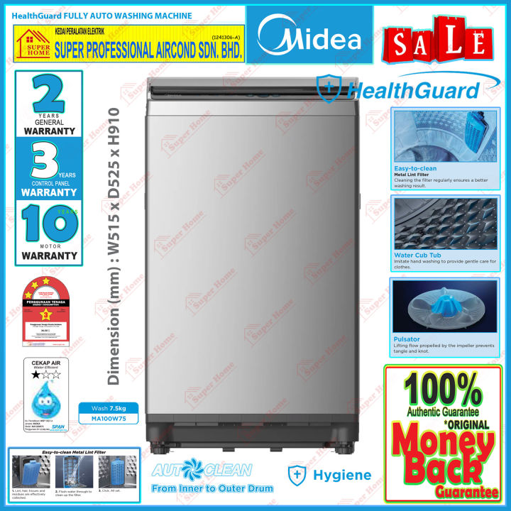 Midea%20Washing%20Machine%20MA100W75%207.5kg%20Top%20Load%20Fully%20Auto%20Washer%20Machine%20-%20Image%205