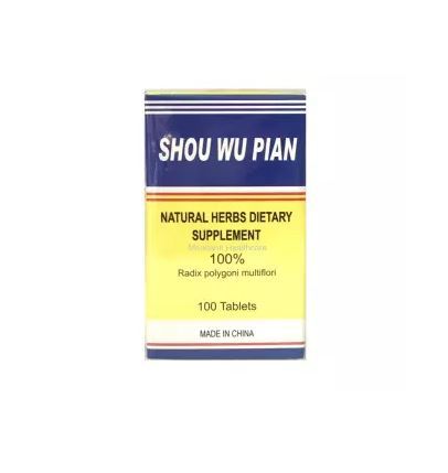 Shou Wu Pian Natural Herbs Dietary Supplement (Mandarin Healthcare ...
