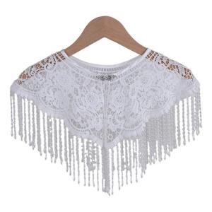 ผ้าคลุมไหล่ประดับไข่มุกหรูหราห่อไหล่ชายน้ำหนักเบาอุปกรณ์เสริมงานเลี้ยงงานแต่งงานสำหรับชุดงานเลี้ยงตอนเย็น