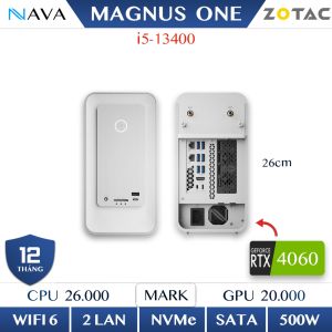 Mini PC ZOTAC MAGNUS ONE ERP74070C i7-14700 | RTX 4070 SUPER DDR5 | Gaming Đồ hoạ | ERP74070SW