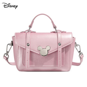 Disney hàng thật chính hãng Mickey Loạt Thời Trang Túi đeo vai thời trang Tất Cả Các Trận Đấu Ánh Sáng Túi Messenger sang trọng Giản Dị Thanh Lịch Cao Cấp Túi Xách