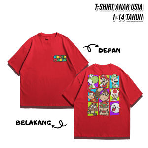 Atasan Anak Laki Laki Perempuan 1-14 Tahun Motif Terbaru Depan Belakang