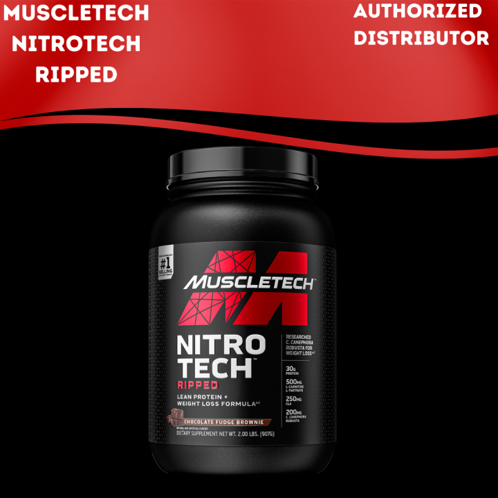 Muscletech Nitro Tech Ripped Weight Loss Protein Powder For Men And Women 2 Lbs Lazada Ph