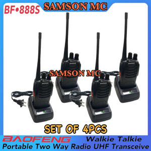 Baofeng Walkie Talkies 1Pair (2 Units) BF-888S Outdoor 16Channel 5KM Range UHF Two Way Radio Transceiver