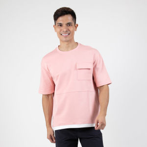 Forest Premium Weight Air-Cotton Oversized Round Neck Tee Men Casual | Baju T Shirt Lelaki - 621366