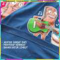 Baju Kaos Anak Motif Tung Tung Tung SAHUR Unisex bahan katun lembut Terbaru - Tangkasap. 