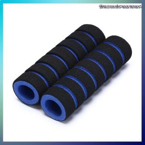 Snowdreamer ที่ครอบมือจับจักรยาน2ชิ้น ที่ครอบฟองน้ำฟองน้ำสำหรับแข่งมอเตอร์ไซค์ไม่ลื่น