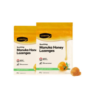 Comvita UMF10+ Manuka Honey Candy (Olive Leaf Extract 12 Pieces) x 2 Packs