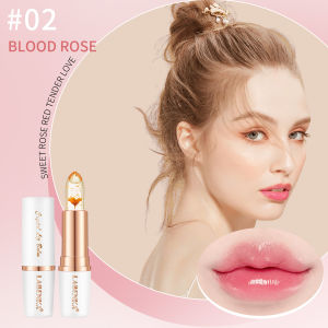 GOLD CRYSTAL JELLY LIPBALM FLOWER COLOR CHANGING LBK-L10