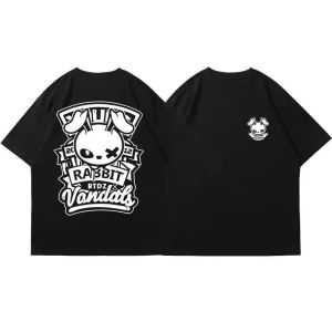 RABBIT SILVER - KAOS OBLONG PRIA DEWASA - TSHIRT DISTRO LENGAN PENDEK BAHAN KATUN COMBED 30S