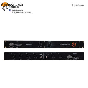 Livepower Active Bass Enhancer 2 inputs 4 outputs