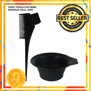 Mangkok Semir Set Sisir Mangkuk Wadah Semir Cat Rambut Salon Hair Style Comb by Einstein-Store