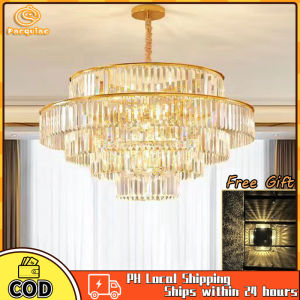 Villa luxury crystal chandelier duplex building living room hotel large chandelier decoration indoor lighting crystal lamps No Ratings