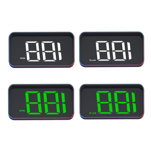 Tiên tiến Led Xe HUD Độ phân giải cao Bảng điều khiển hiển thị với tự động điều chỉnh độ sáng không thấm nước cho lái xe đêm