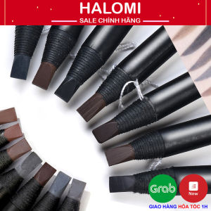 Chì xé kẻ mày Haozhuang cứng phẩy sợi Eyebrow Pencil sắc nét chuyên dùng cho Makeup trang điểm chính hãng HALOMI STORE