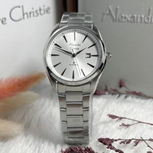 (BISA COD) Jam Tangan Wanita Alexandre Christie AC 8652 AC8652 Garansi Resmi 1 Tahun - Stainless Steel